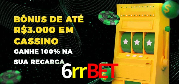 6rrbet melhor bônus de depósito